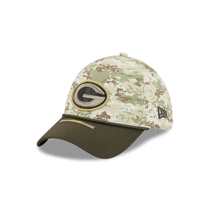 Gorra New Era 3930 NFL Salute To Service 2025 Green Bay Packers