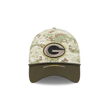 Gorra New Era 3930 NFL Salute To Service 2025 Green Bay Packers