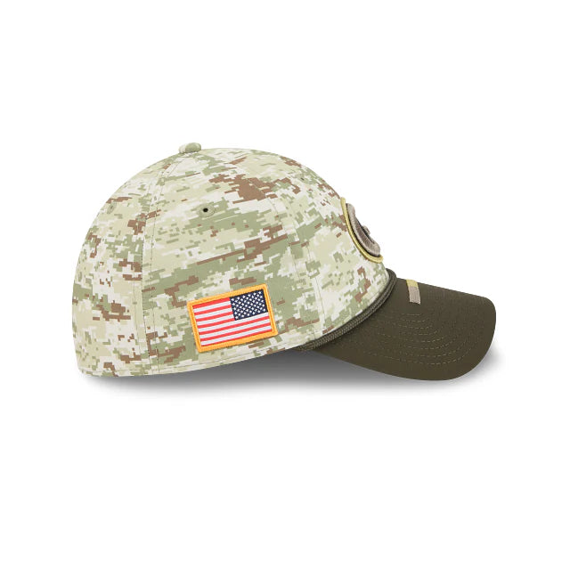 Gorra New Era 3930 NFL Salute To Service 2025 Green Bay Packers