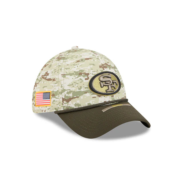 Gorra New Era 3930 NFL Salute To Service 2025 San Francisco 49Ers
