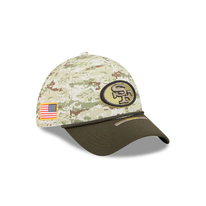 Gorra New Era 3930 NFL Salute To Service 2025 San Francisco 49Ers