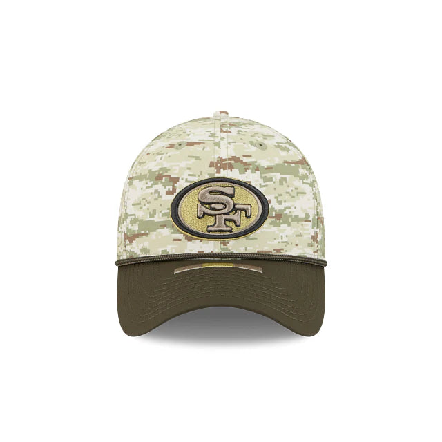 Gorra New Era 3930 NFL Salute To Service 2025 San Francisco 49Ers
