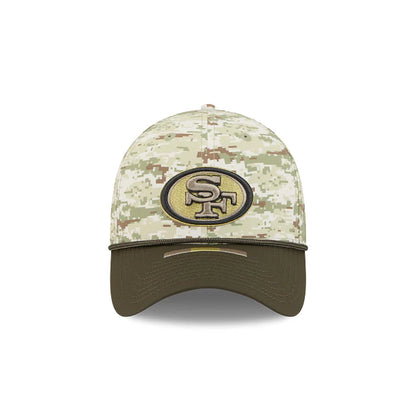 Gorra New Era 3930 NFL Salute To Service 2025 San Francisco 49Ers