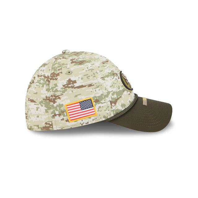 Gorra New Era 3930 NFL Salute To Service 2025 San Francisco 49Ers