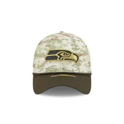 Gorra New Era 3930 NFL Salute To Service 2025 Seahawks