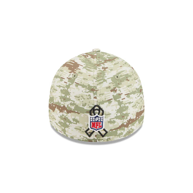 Gorra New Era 3930 NFL Salute To Service 2025 Pittsburgh Steelers