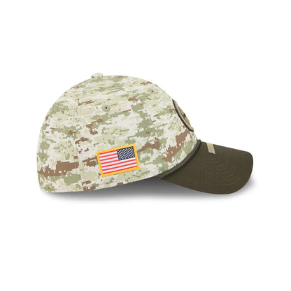 Gorra New Era 3930 NFL Salute To Service 2025 Pittsburgh Steelers