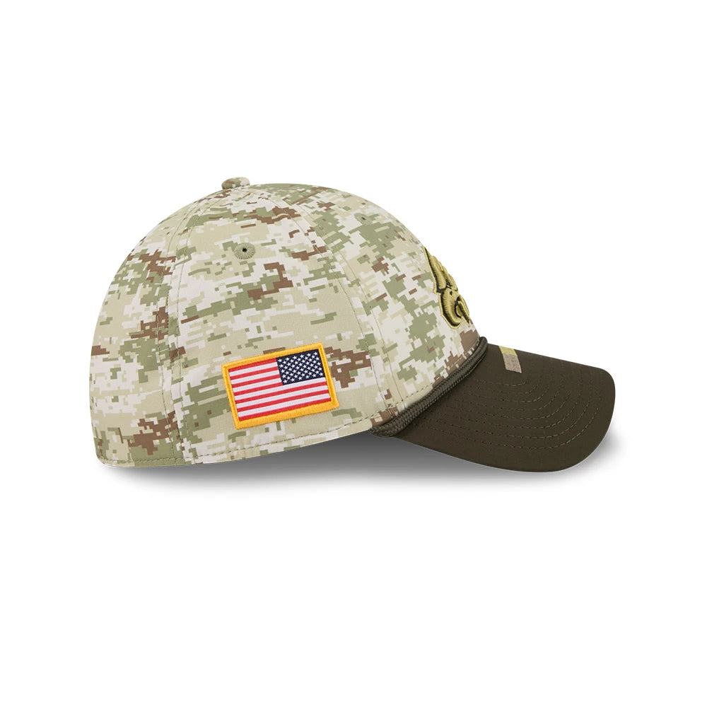 Gorra New Era 3930 NFL Salute To Service 2025 Philadelphia Eagles