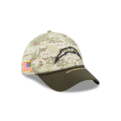 Gorra New Era 3930 NFL Salute To Service 2025 Los Angeles Chargers