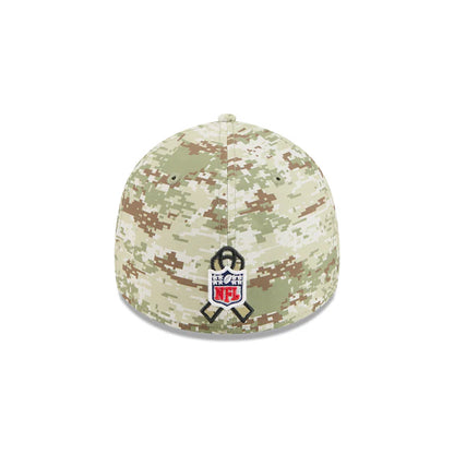 Gorra New Era 3930 NFL Salute To Service 2025 Las Vegas Raiders