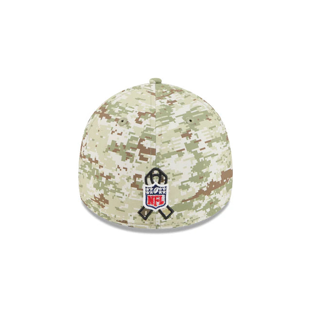 Gorra New Era 3930 NFL Salute To Service 2025 Miami Dolphins