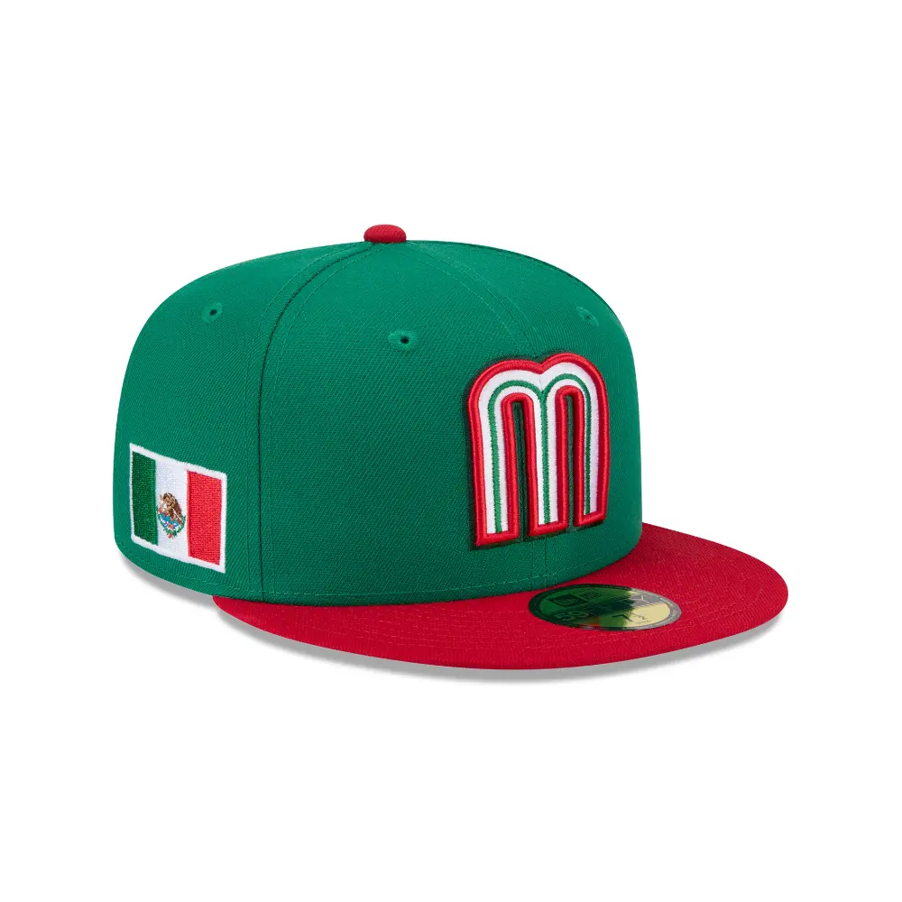 Gorra New Era 5950 World Baseball Classic 2026 México