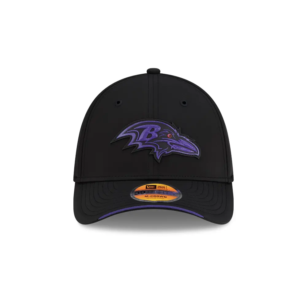Gorra New Era 3930 NFL Sideline 2026 Ravens