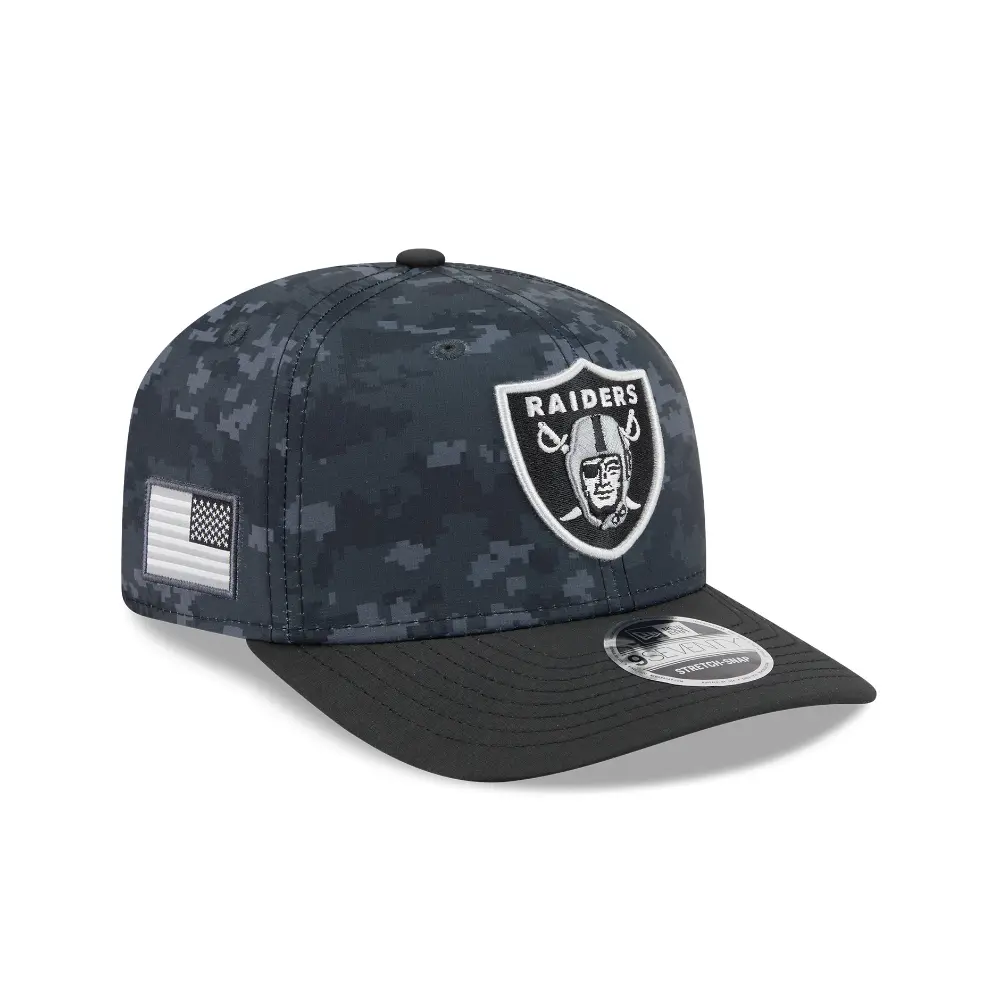 Gorra New Era NFL 970 Salute To Service 2026 Raiders