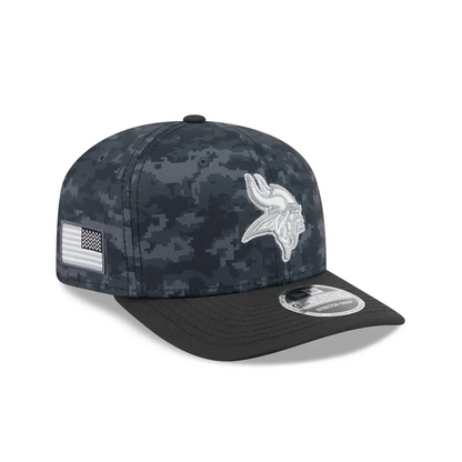 Gorra New Era NFL 970 Salute To Service 2026 Vikings