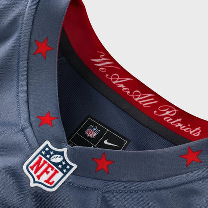 Jersey Nike NFL Game Rivalries Drake Maye #10 Patriots