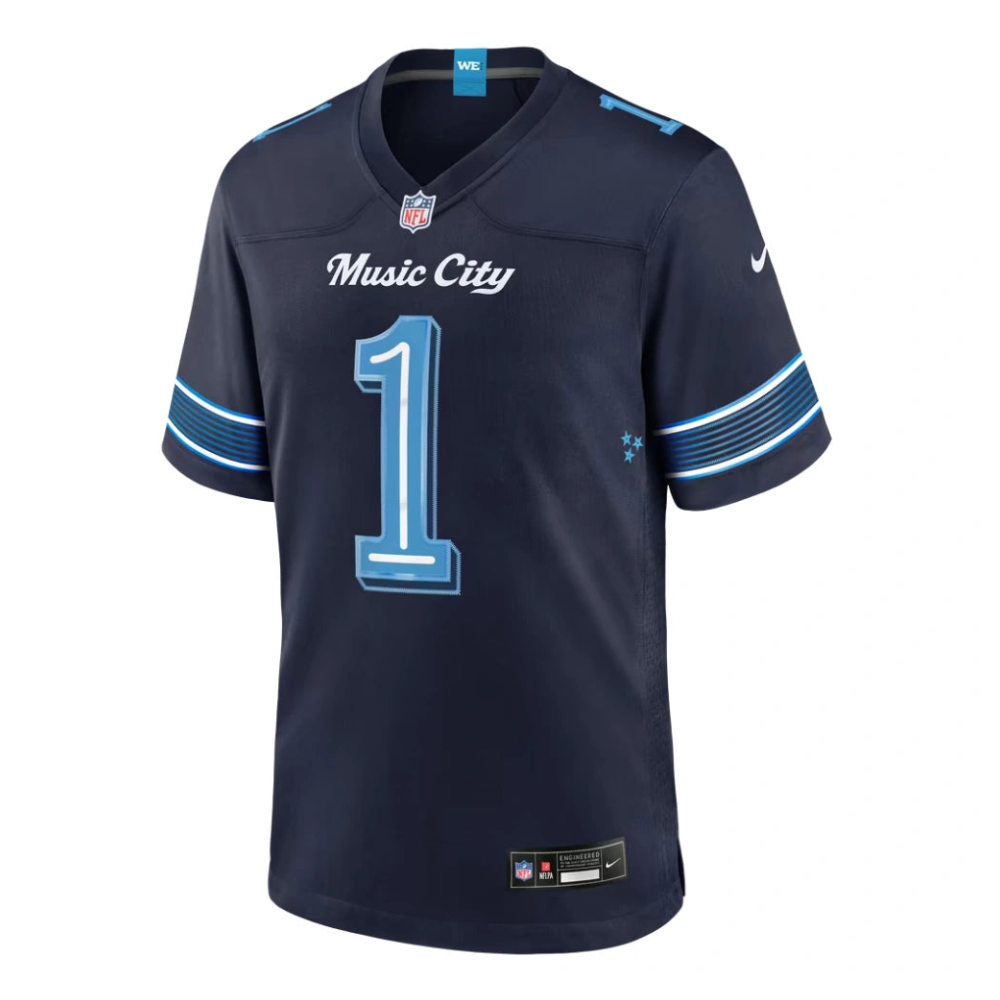 Jersey Nike NFL Limited Rivalries Cameron Ward #1 Titans