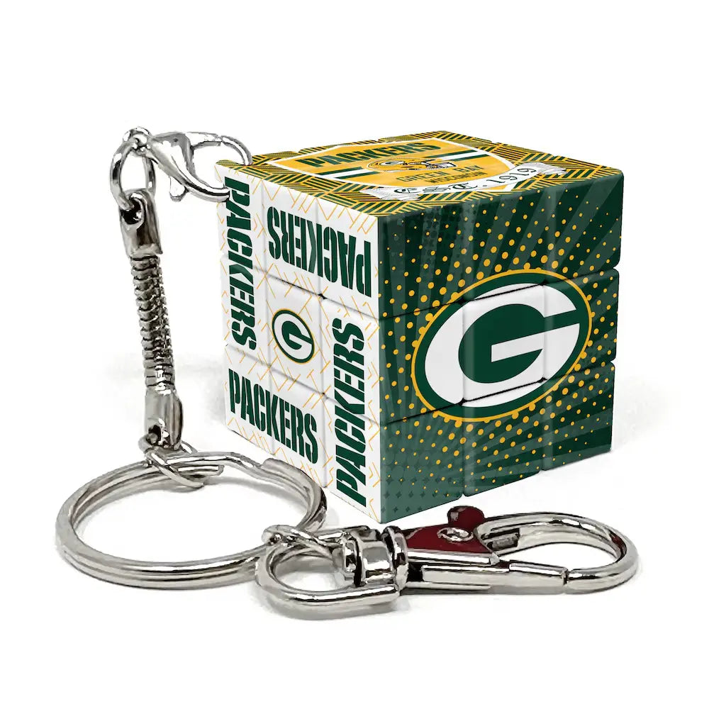 Llavero Party Animals NFL Mini Speed Cube Packers