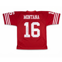 Jersey Mitchell & Ness NFL Autografiado por Joe Montana #16