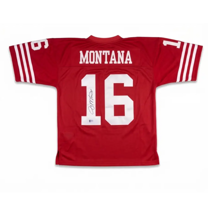 Jersey Mitchell & Ness NFL Autografiado por Joe Montana #16
