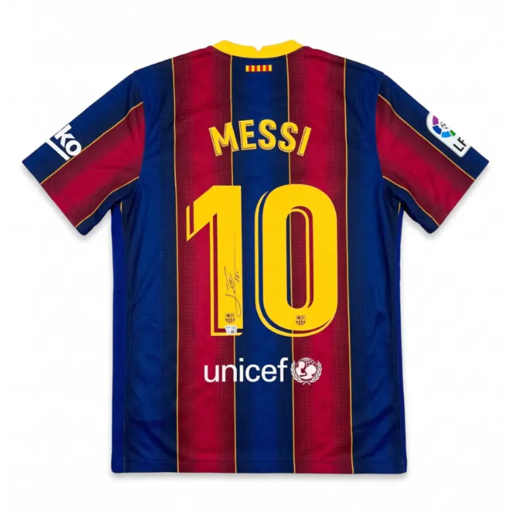 Jersey FIFA Autografiado por Lionel Messi #10 2020-2021