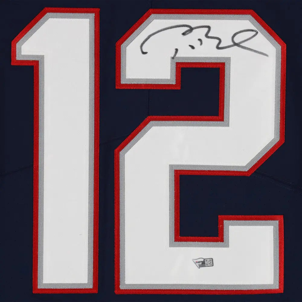 Jersey NFL Autografiado por Tom Brady #12 2022
