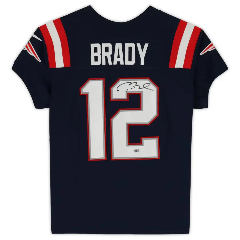 Jersey NFL Autografiado por Tom Brady #12 2022
