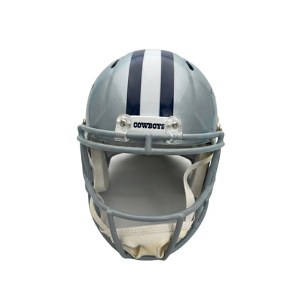 Casco Riddell NFL Speed Réplica Autografiado Por Michael Irvin Cowboys