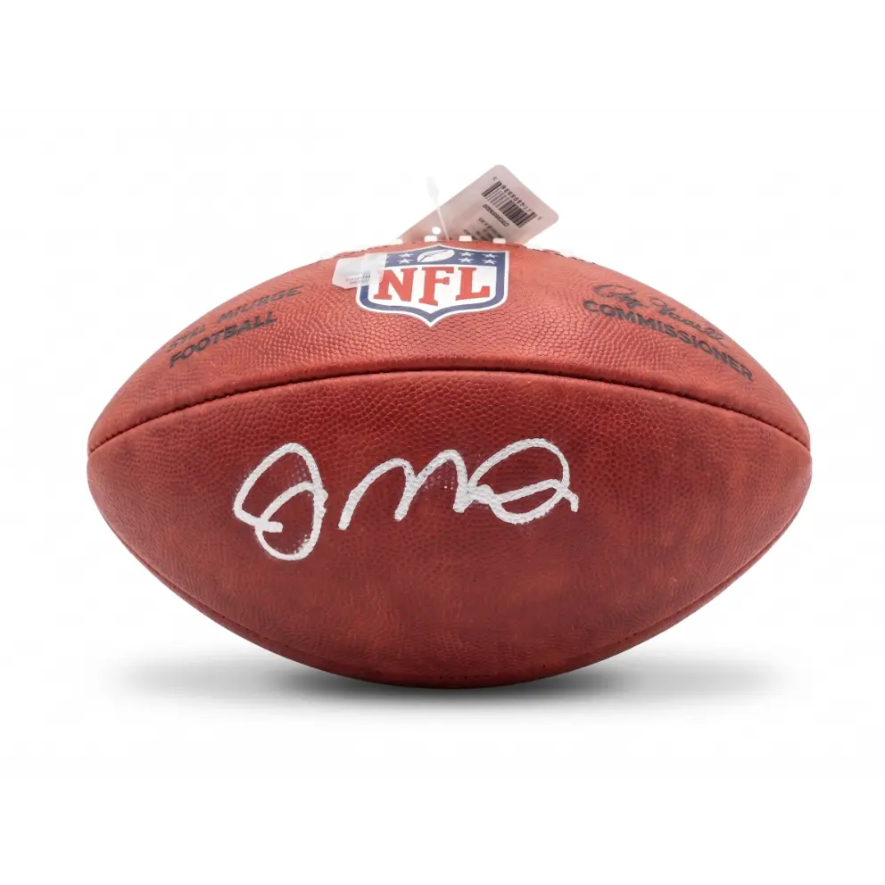 Balón Fanatics Authentics NFL Autografiado Joe Montana 49Ers