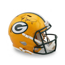 Casco Riddell NFL Speed Réplica Autografiado Por Brett Favre Green Bay Packers