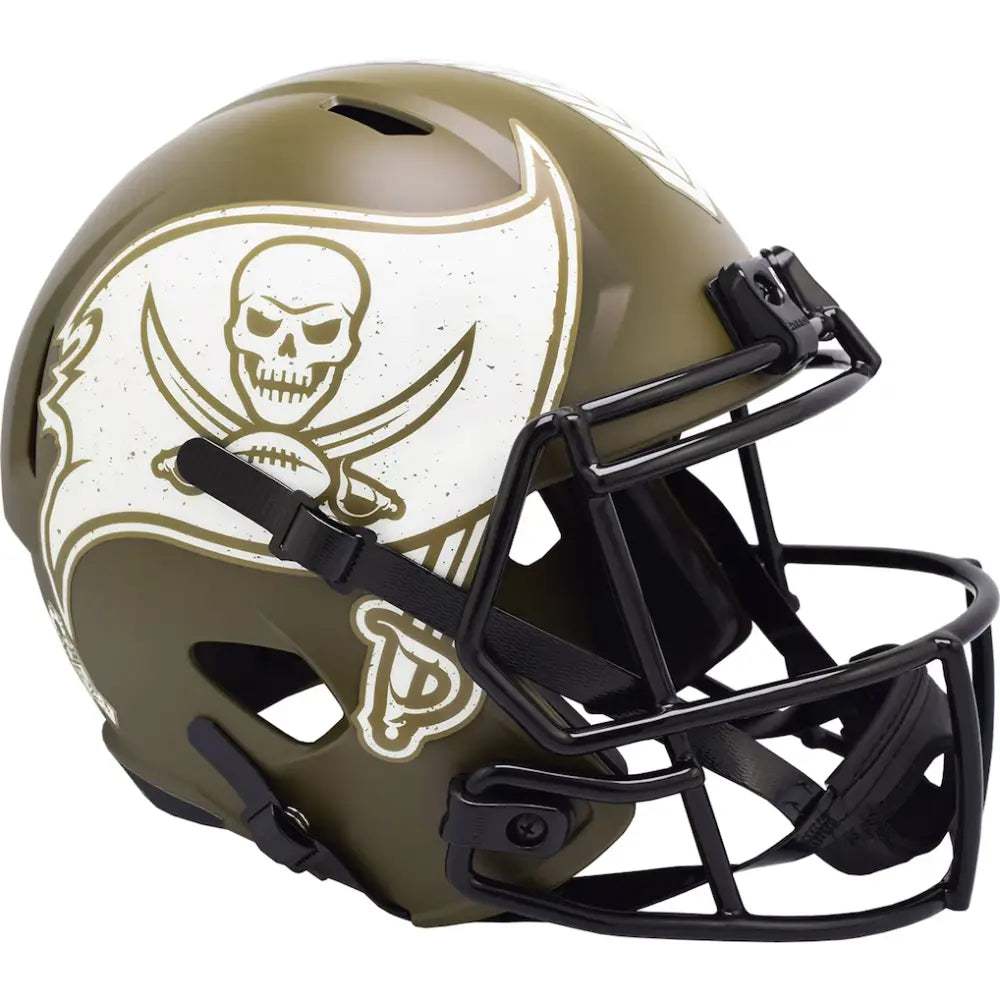 Casco Riddell NFL Speed Replica Salute To Service 2022 Buccaneers