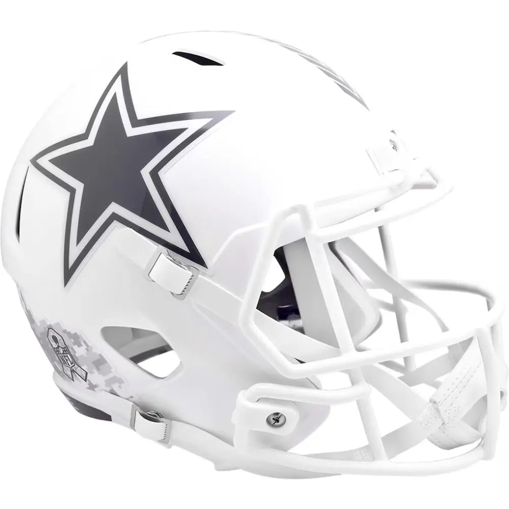 Casco Riddell NFL Speed Replica Salute To Service 2024 Cowboys