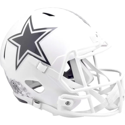 Casco Riddell NFL Speed Replica Salute To Service 2024 Cowboys