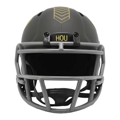 Casco Riddell NFL Speed Mini Salute To Service 2025 Houston Texans