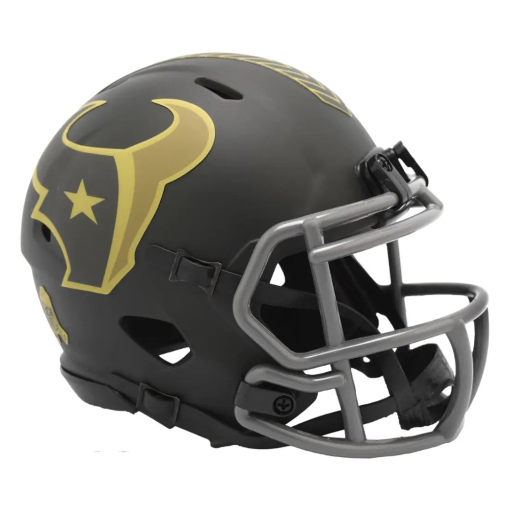 Casco Riddell NFL Speed Mini Salute To Service 2025 Houston Texans