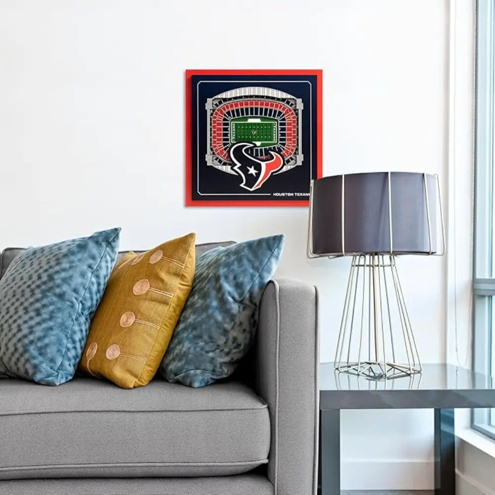 Cuadro NFL Stadium Series 3D Texans