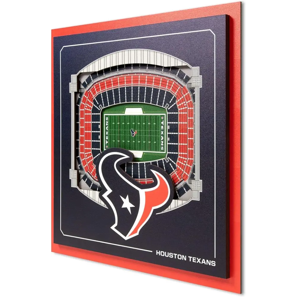 Cuadro NFL Stadium Series 3D Texans