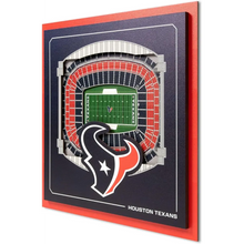 Cuadro NFL Stadium Series 3D Texans