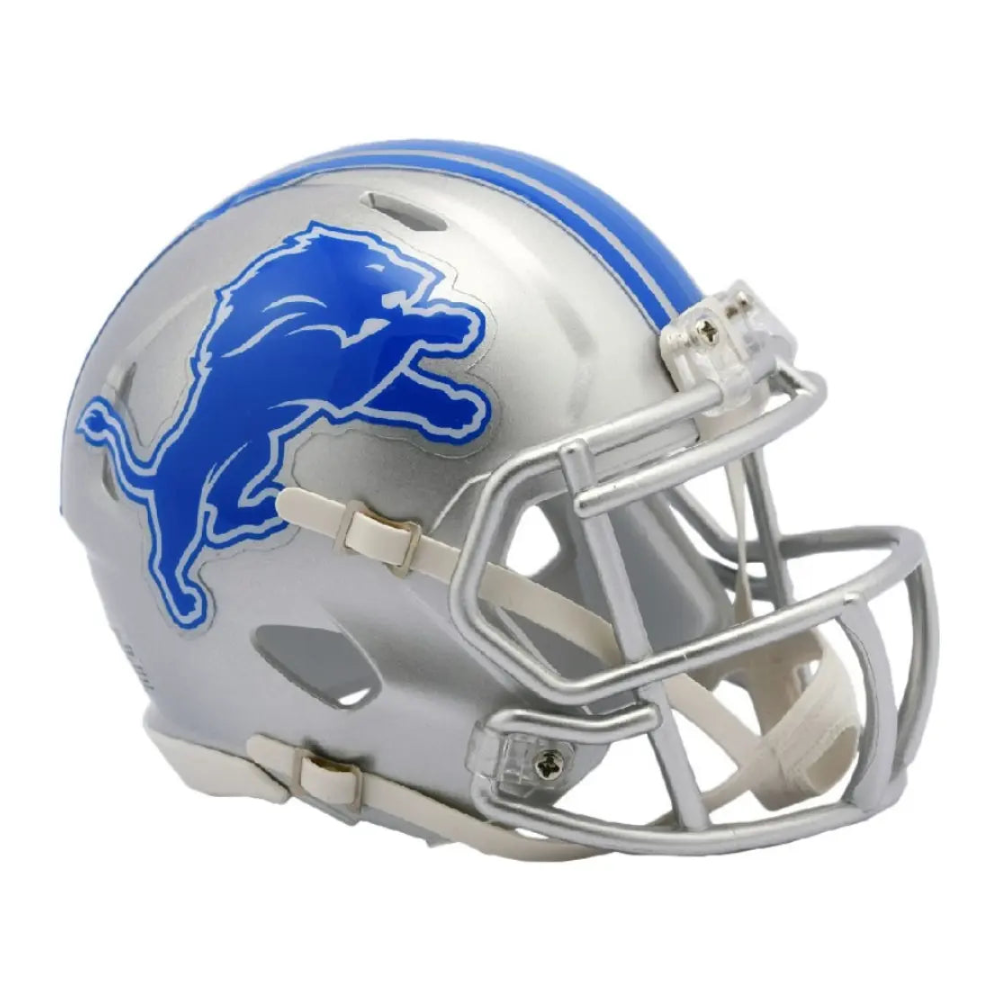 Casco Riddell NFL Throwback Speed Mini OTC Lions