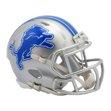 Casco Riddell NFL Throwback Speed Mini OTC Lions