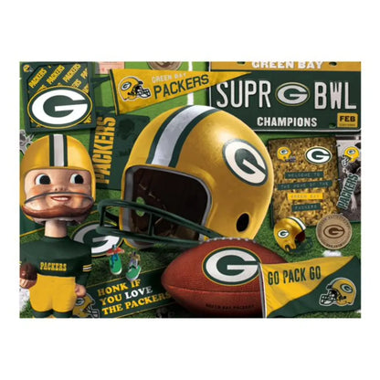 Rompecabezas YouTheFan NFL Retro Series Packers