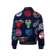 Chamarra Jeff Hamilton x NBA Wool & Leather Super Collage