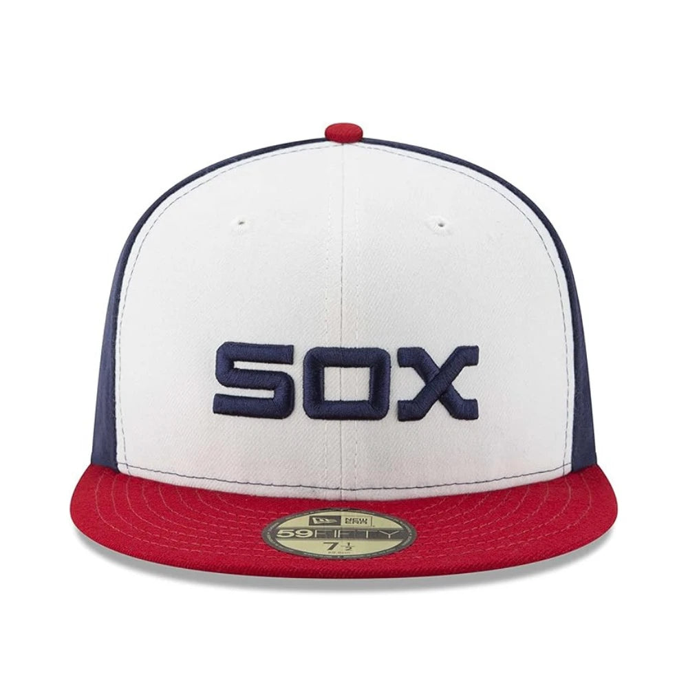 Gorra New Era 5950 MLB Authentic Collection White Sox