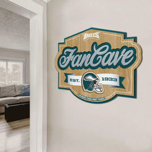 Cuadro YouTheFan NFL Fan Cave Sign 3D Eagles