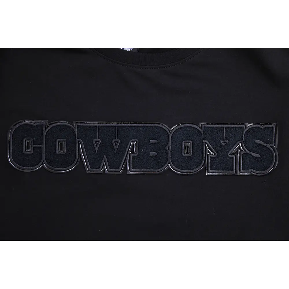 Playera Pro Standard NFL Triple Black Cowboys