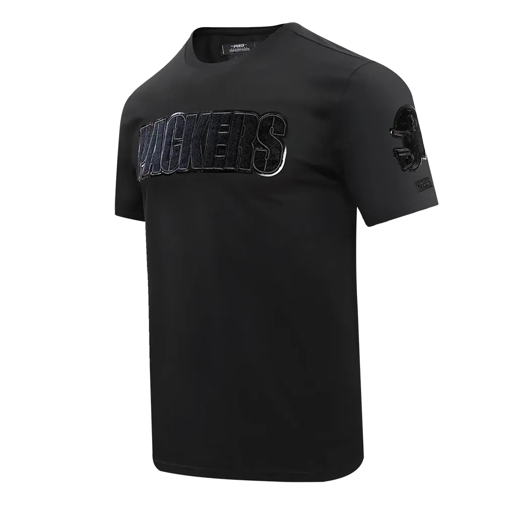 Playera Pro Standard NFL Triple Black Packers