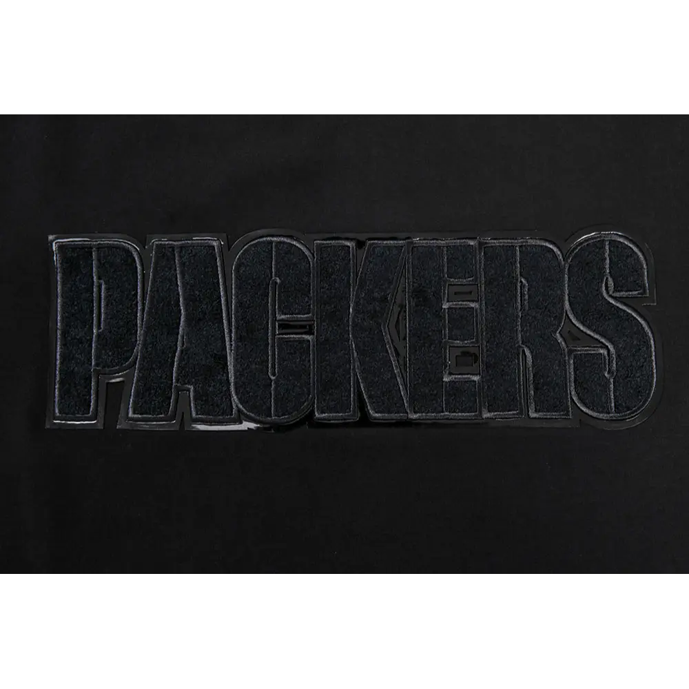 Playera Pro Standard NFL Triple Black Packers
