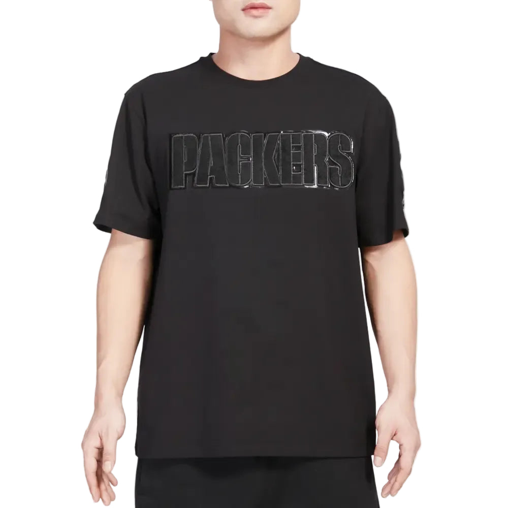 Playera Pro Standard NFL Triple Black Packers