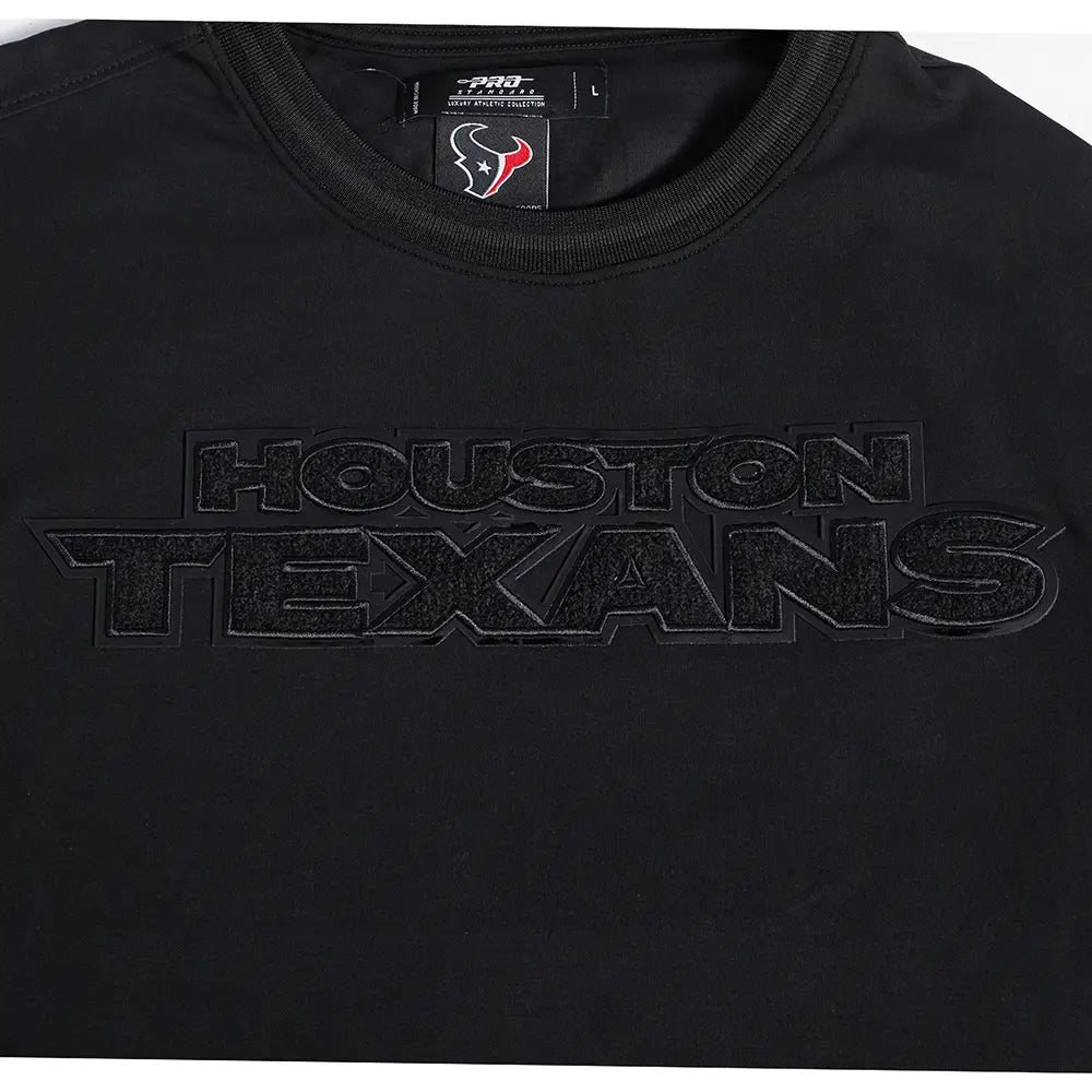 Playera Pro Standard Classic NFL Triple Black Texans