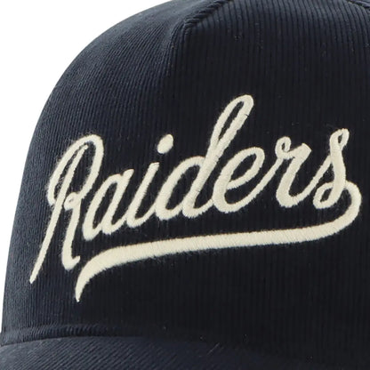 Gorra 47 NFL Hitch Rf Golden Age Cord Raiders
